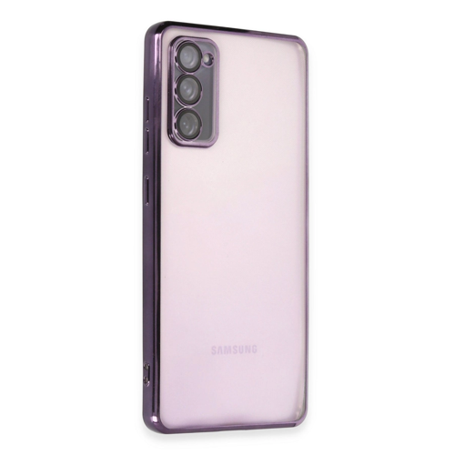 Galaxy S20 Fe Kılıf Lensli Silikon - Mor