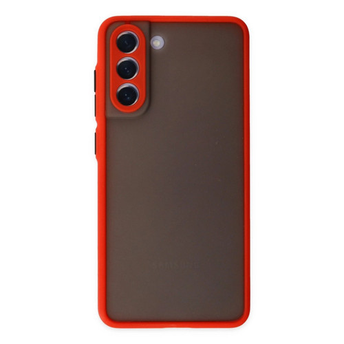 Galaxy S21 Fe Kılıf Montreal Kapak - Kırmızı