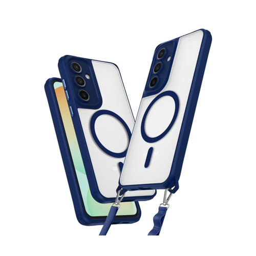 Galaxy S23 Fe Kılıf Enka Magsafe Silikon Kılıf - Lacivert