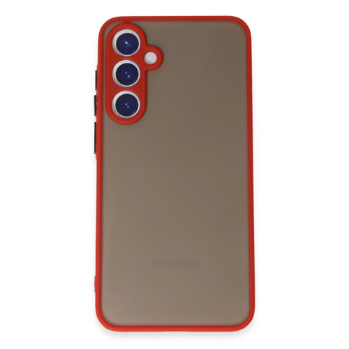 Galaxy S23 Kılıf Montreal Silikon Kapak - Kırmızı