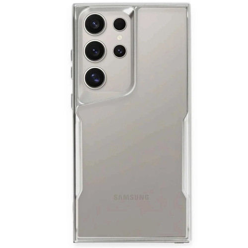 Galaxy S25 Kılıf Boyi Kapak - Gümüş