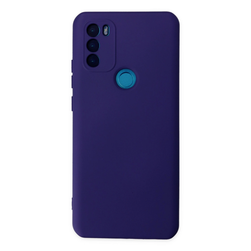 General Mobile Gm 21 Kılıf Nano İçi Kadife Silikon - Mor