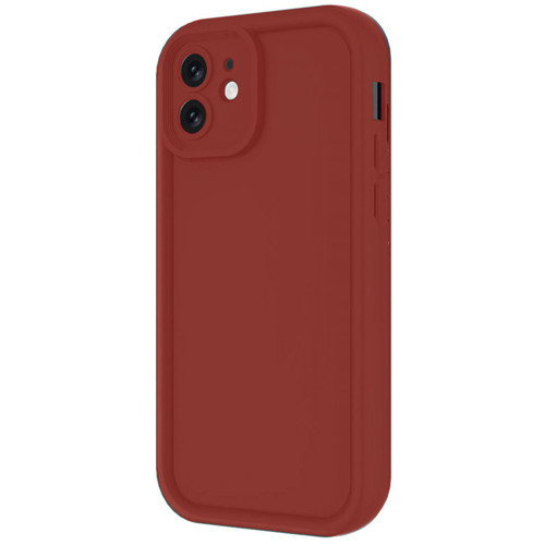 Iphone 11 Kılıf Viera Silikon - Bordo