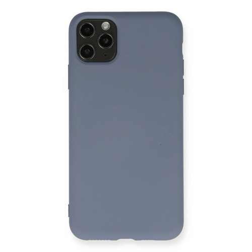 İphone 11 Kılıf Nano İçi Kadife - Gri