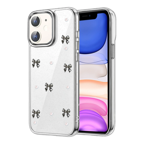 İphone 12 Fiyonk Desenli Kapak - Desen 8