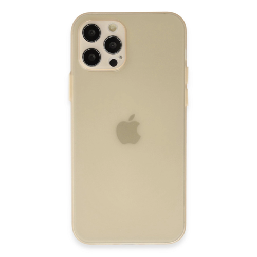 İphone 12 Kılıf Silikon - Gold