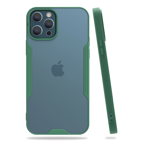 İphone 12 Kılıf Platin Silikon - Yeşil