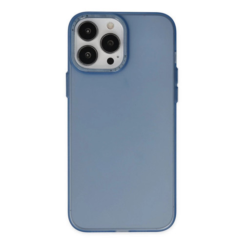 İphone 13 Kılıf Modos Metal Kapak - Lacivert