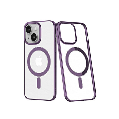 İphone 14 Kılıf Element Magneticsafe Sert Kapak - Mor