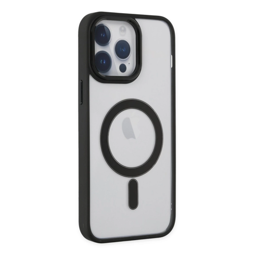 İphone 14 Kılıf Room Magneticsafe Silikon - Siyah