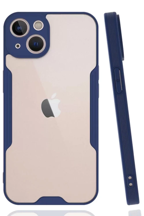 İphone 14 Kılıf Platin Silikon - Lacivert
