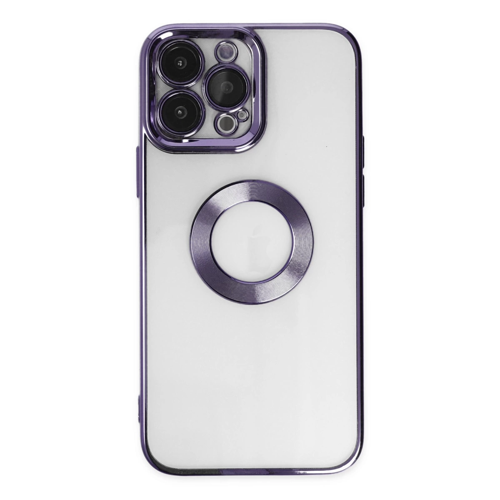 İphone 14 Kılıf Slot Silikon - Mor