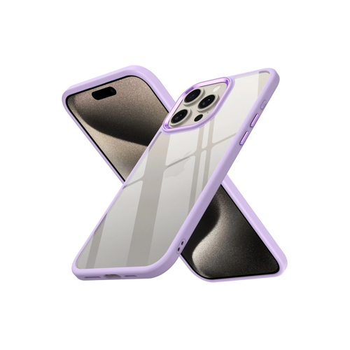 İphone 15 Kılıf Power Silikon - Lila