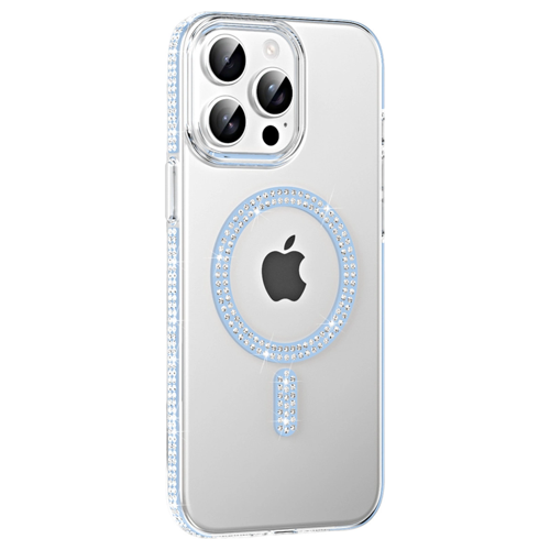 İphone 15 Move Taşlı Magsafe Kapak -