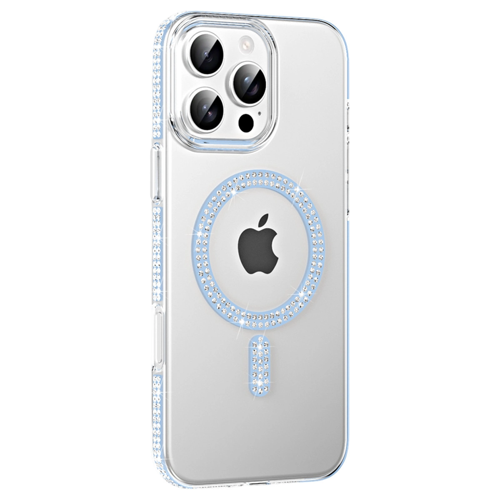 İphone 16 Move Taşlı Magsafe Kapak -