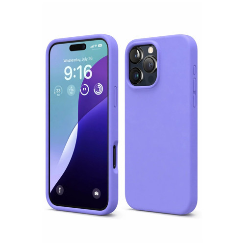 İphone 16 Kılıf Nano İçi Kadife - Lila