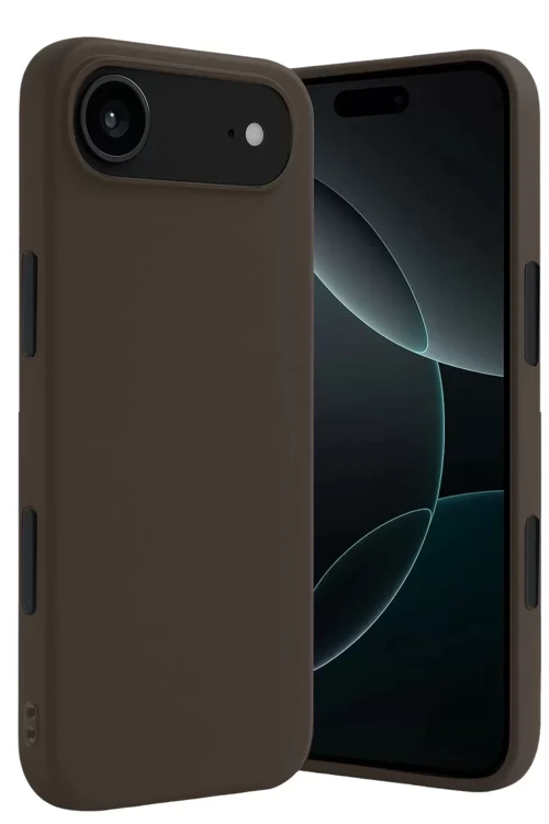 İphone 17 Air First Silikon - Kahverengi