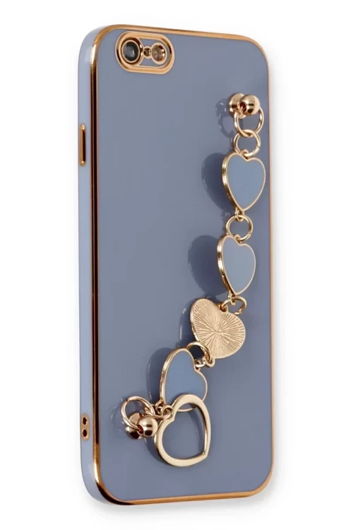 İphone 6 Kılıf Esila Silikon - Gri