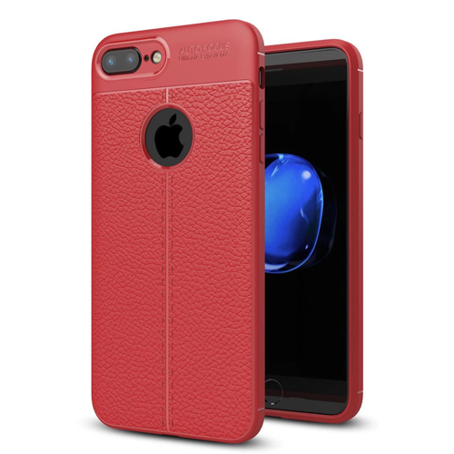 İphone 7 Kılıf Auto Focus Kapak - Kırmızı