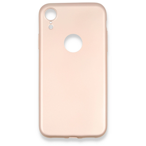 İphone Xr Kılıf First Silikon - Gold