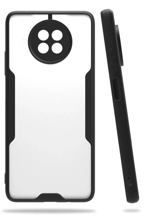 Mi 10T Lite Kılıf Platin Silikon - Siyah