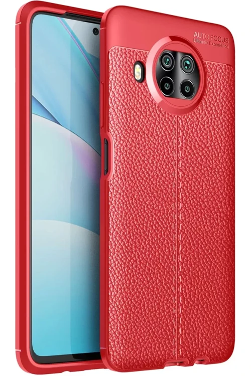 Mi 10T Lite Kılıf Auto Focus Kapak - Kırmızı