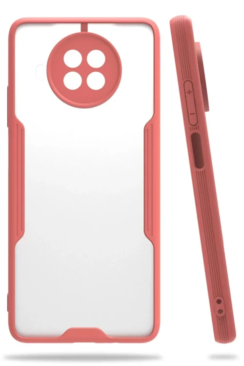 Mi 10T Lite Kılıf Platin Silikon - Pembe