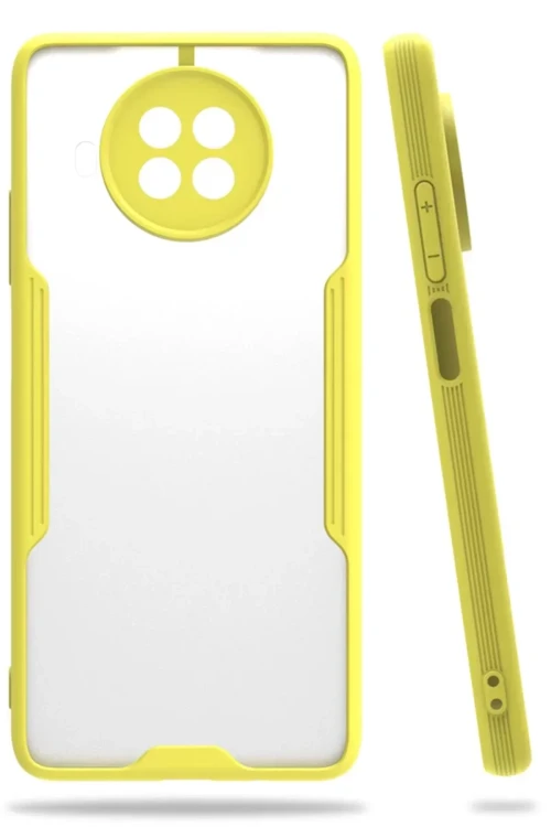 Mi 10T Lite Kılıf Platin Silikon - Sarı
