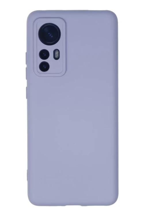 Mi 12 Kılıf Nano İçi Kadife Silikon - Lila