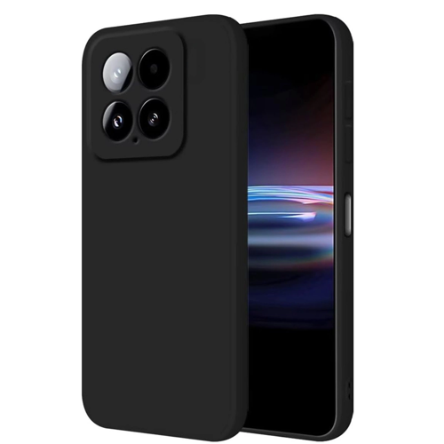 Mi 14T Kılıf Nano İçi Kadife Silikon - Siyah