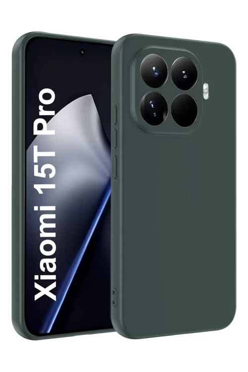 Mi 15T First Silikon - Koyu Yeşil