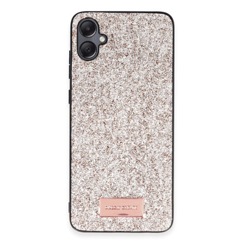 Onegif Galaxy A05 Bright Simli Kapak - Gold