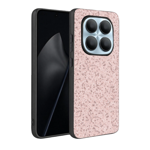 Onegif Redmi Note 15 5G Bright Simli Kapak - Pembe