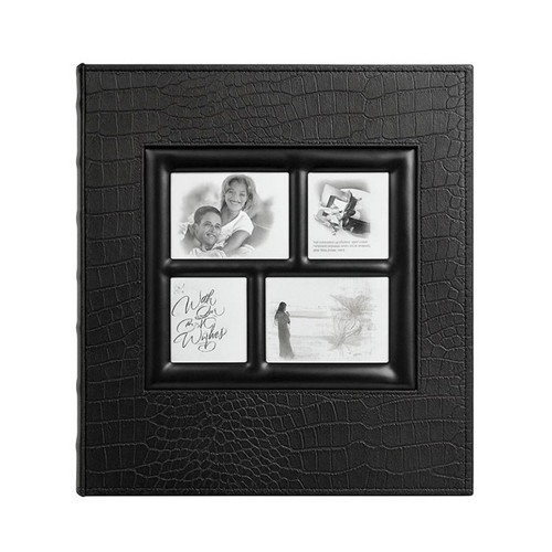500'lük Deri Siyah Fotoğraf Albümü - 10x15cm