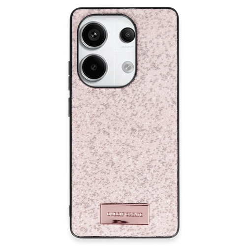 Onegif Redmi Note 13 4G Bright Simli Kapak - Pembe