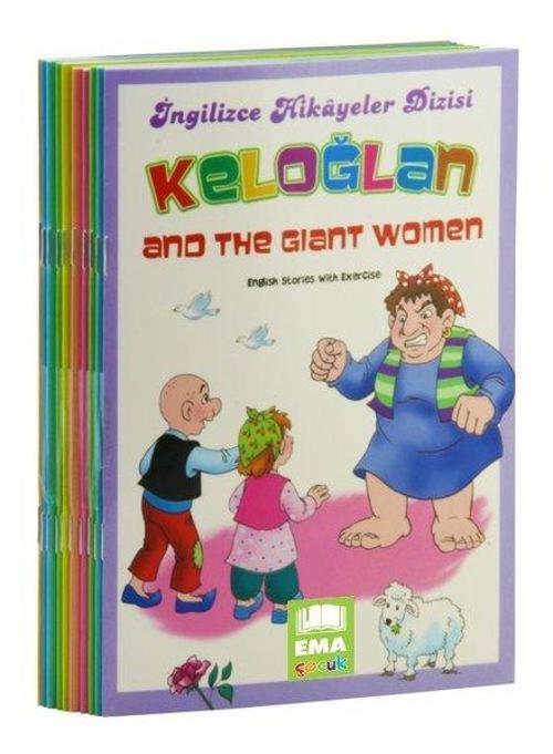 Keloğlan Stories-İngilizce Hikayeler Seti-10 Kitap Takım