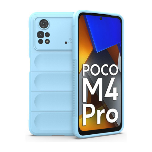 Poco M4 4G Kılıf Optimum Silikon - Sky