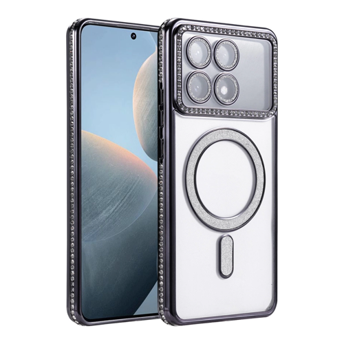 Poco X6 Joke Simli Magneticsafe Kılıf - Siyah