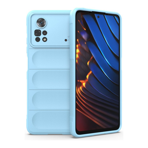 Poco X4 5G Kılıf Optimum Silikon - Sky