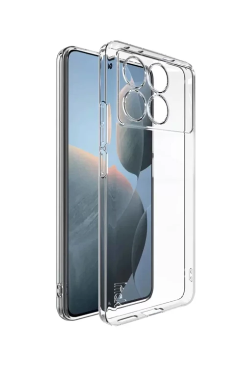 Poco X6 Kılıf Lüx Şeffaf Silikon
