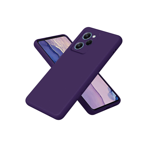 Poco X5 5G Nano İçi Kadife Silikon - Mor