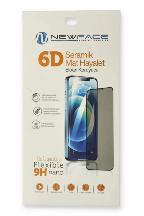 Redmi 12C 6D Mat Seramik Hayalet Nano Ekran Koruyucu
