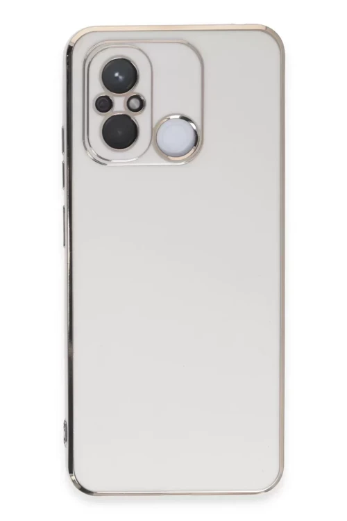 Redmi 12C Kılıf Volet Silikon - Beyaz