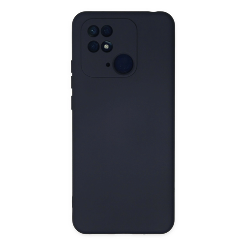 Redmi 10C Kılıf Nano İçi Kadife Silikon - Lacivert