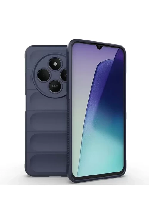 Redmi 14C Kılıf Optimum Silikon - Lacivert
