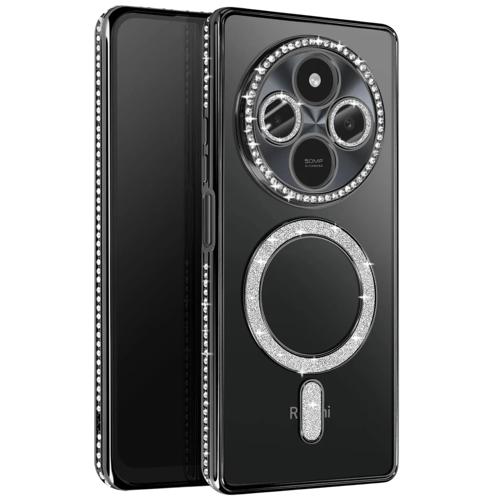 Redmi 14C Joke Simli Magneticsafe Kılıf - Siyah