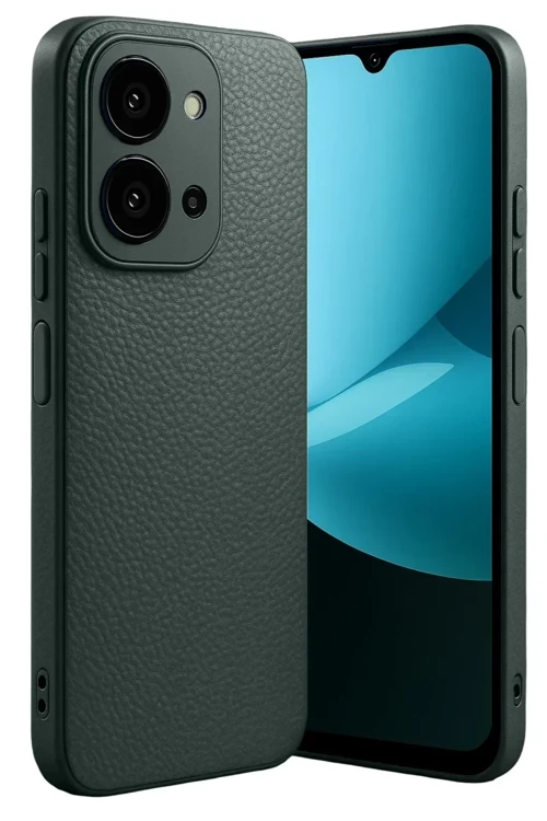 Redmi 15C 4G Thermax Silikon Kılıf - Koyu Yeşil