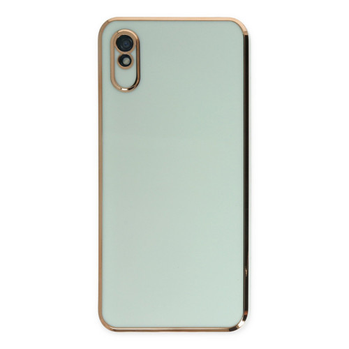 Redmi 9A Kılıf Volet Silikon - Yeşil