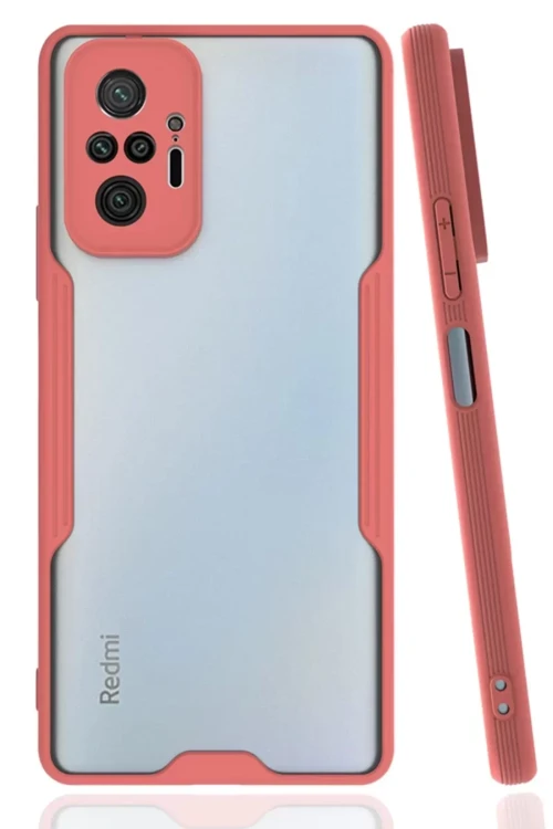 Redmi Note 10 Kılıf Platin Silikon - Pembe