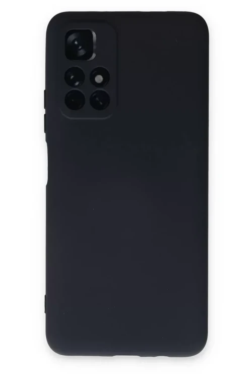 Redmi Note 11T Kılıf Nano İçi Kadife Silikon - Lacivert